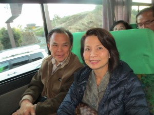 茨城華僑総会温勝治夫妻