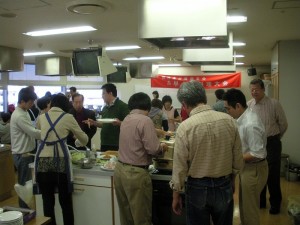 台灣古早佳餚料理大會會場一景
