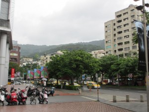 台北日本人学校がある士林区天母地区
