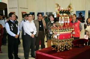 主題特區內有高山祭與郡上舞的文物展示 (照片提供:台中市政府)