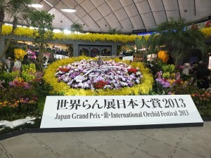 2月16至24日,為期9天的世界蘭展,在東京巨蛋盛大舉行