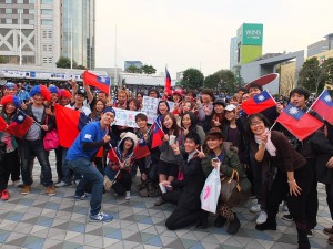 大批支持者到場為中華隊加油