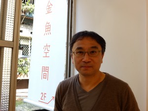 金魚空間オーナーの荒木政人さん