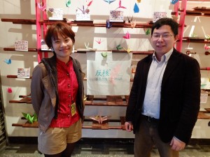 発起人のリリー池田さん(左)と邱翊さん
