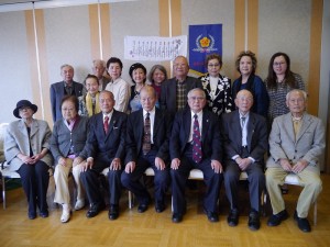 參與本次日本福祿壽會春節懇親大會的會員們合照