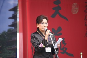 台日文化交流実行委員会邱美艶委員長