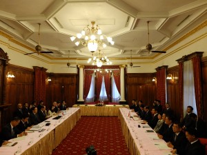 会場となった台北賓館は、元台湾総督官邸