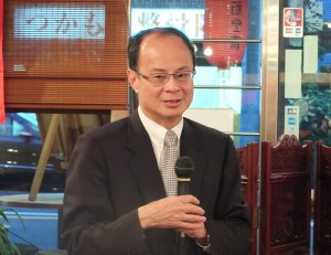 駐日代表沈斯淳致詞表示希望有更多華僑青年參與僑界活動