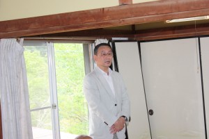 日本李登輝友の会の柚原正敬事務局長