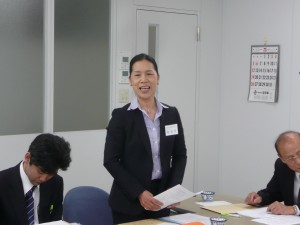 大阪中華學校校長 陳雪霞報告校務