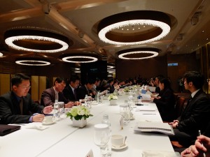 第一回日台漁業委員会の様子