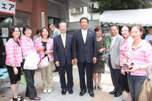 山梨台湾総会の皆さんと