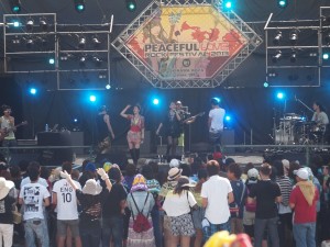 熱力四射的搖滾音樂祭會場