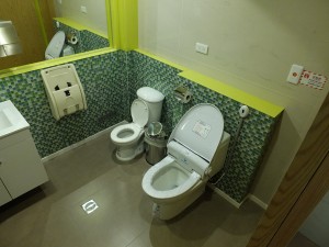 親子トイレ