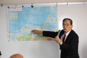 常務理事でもある川村純彦さん(NPO法人岡崎研究所副理事長)