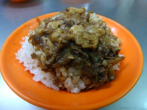 天一香の滷肉飯