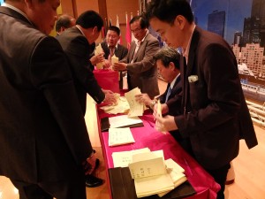 開票作業