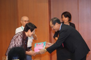 抽選会の様子