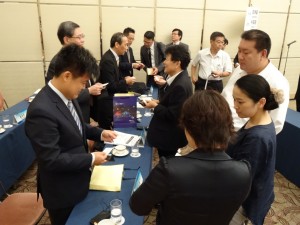 結束後日本企業與經貿訪問團踴躍交流