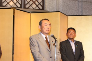 日華議員懇談会平沼赳夫会長