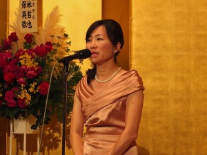 東京媽祖廟代表連昭惠盼東京媽祖廟落成後,能減少日本地區的災難