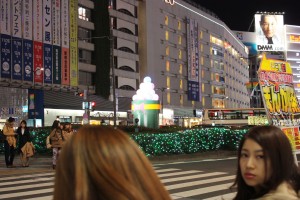 演劇祭が行われている池袋。文化の街を目指す。
