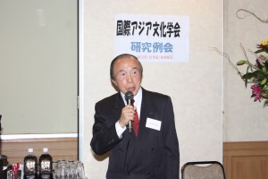 日本国際客家文化協会の岡村央棟会長
