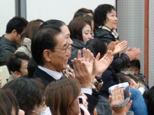 理事長羅辰雄到場觀賞