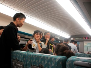 台湾高鉄車内