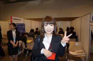 中国人留学生劉楊さん。帰国した後、北京か上海で日本企業に就職したいと話す