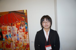 中国人留学生孫春花さん。旅行会社希望。昨年、就活がうまくいかず、今年も挑戦。日本で就職したいという。