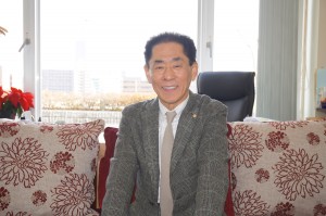 大阪中華学校羅辰雄理事長