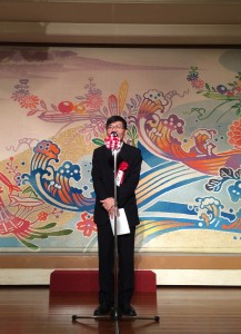 駐那霸辦事處處長蘇啟誠致詞