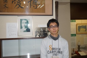 神戸華僑歴史博物館の葉翔太さん