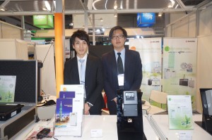大同股份有限公司の陳杰克さん(右)、范維仁さん(左)