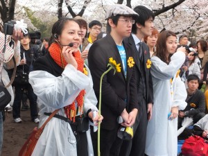 活動總召何時宜(左1)表示希望透過活動讓學生的聲音被聽到