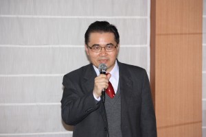 財団法人台湾玩具&児童用品研究開発センターの黄獻平ジェネラルマネージャー(博士)