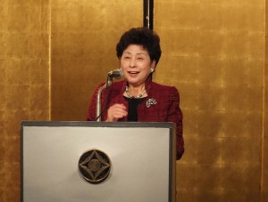 中華民國留日東京華僑婦女會會長吳淑娥表示會秉持團結婦女力量,並協助國家做好國民外交