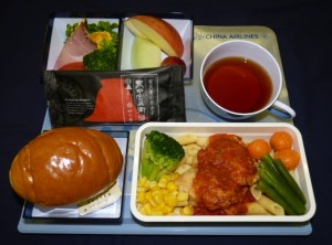 チャイナエアライン機内食に搭乗した「黒田官兵衛」