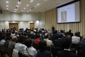 張炳煌教授による記念講演も行われた