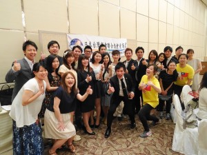 充滿活力的日本台灣商會聯合總會青商會成員