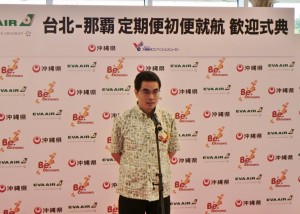 長榮航空副總經理聶健華盼近期可以再增加台沖航班