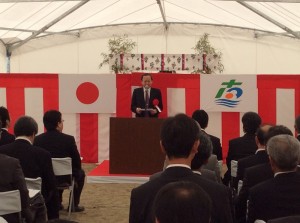 中華民國紅十字總會副會長葉金川出席祈福與動土儀式