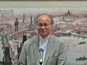 台灣美術院院長廖修平表示希望可以集結台灣各領域美術作家,一起到海外展出代表現代台灣美術的作品
