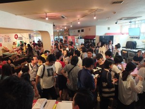 「Taiwanderful」現場也有許多藝文活動和台灣美食讓現場民眾徹底體驗台灣文化
