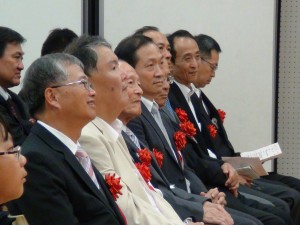 來賓專注聆聽同學演講