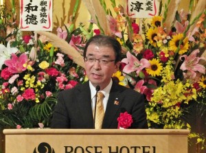 橫濱市副市長渡邊巧教表示國慶遊行和舞獅掃街，是橫濱中華街主要的活動之一