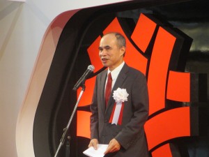 台北駐日経済文化代表処の余吉政副代表