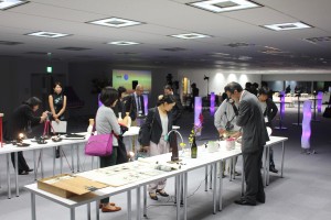 台北ナイトの会場には台湾デザイナーの作品も展示された
