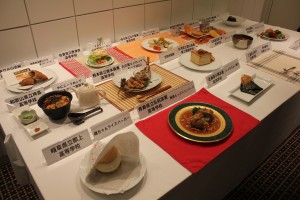 出場チームの特色ある品々